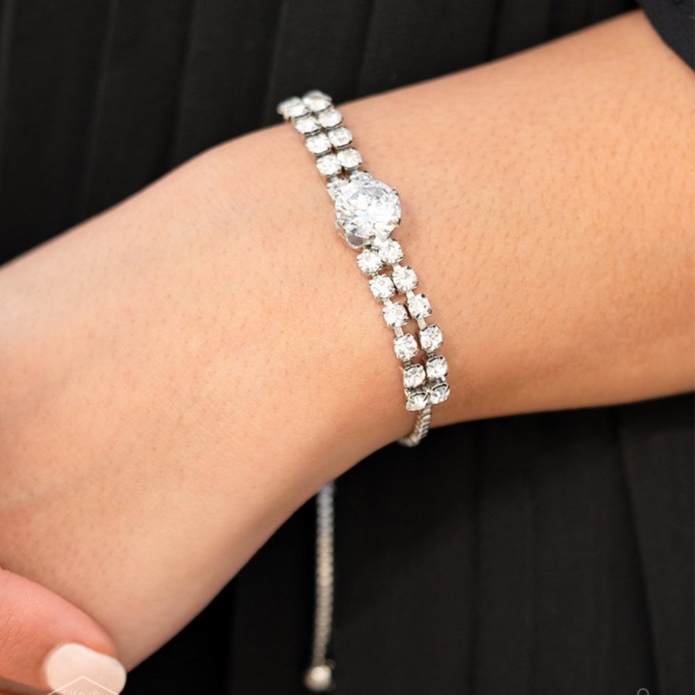 Gorgeously Glitzy - White